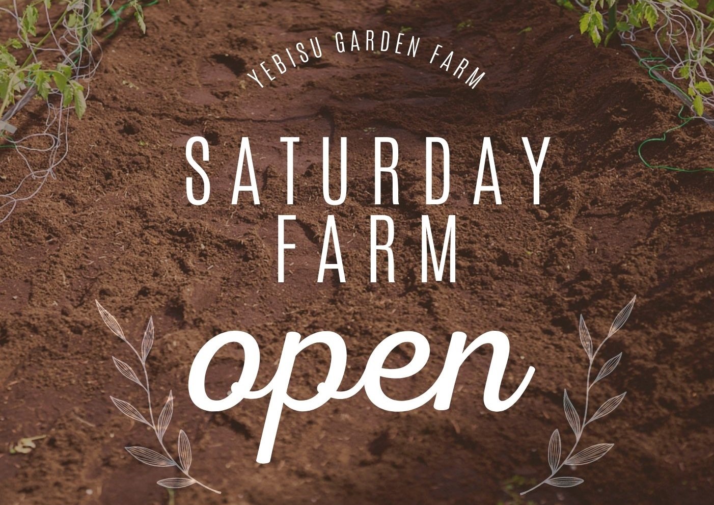 SATURDAY FARM @YEBISU GARDEN FARM - URBAN FARMERS CLUB